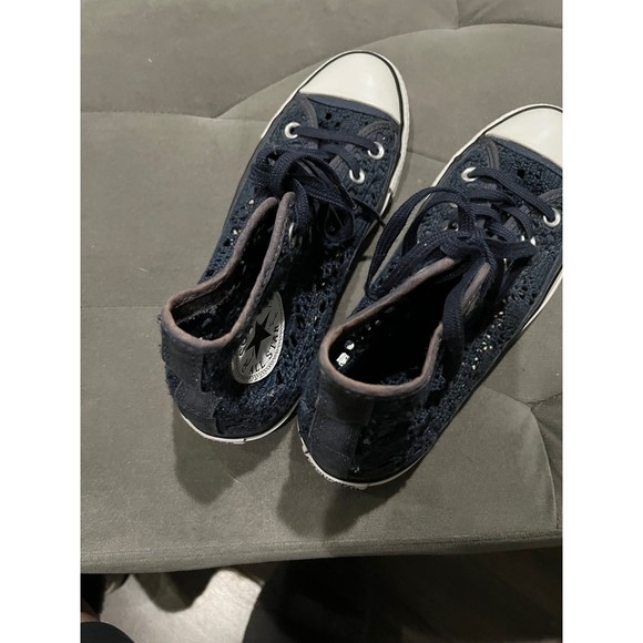 High‎ top see through crochet Converse - Picture 6 of 10